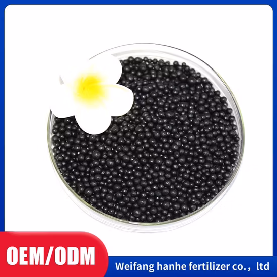 Pó Solúvel em Água Ácido Húmico Potássio Fabricante da China Fertilizante Orgânico Granular Prilled