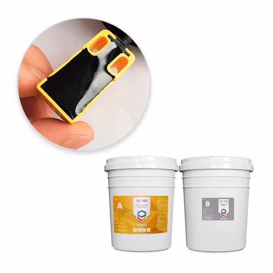 Composto Epóxi Endurecedor Epóxi de Cor Clara para Componentes Eletrônicos